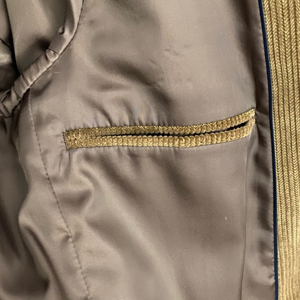 NWOT Dockers Corduroy Men's Tan Brown Blazer - Picture 10 of 15